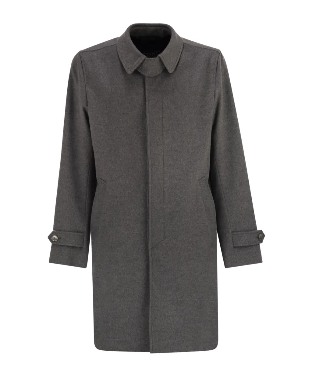 Single Breasted Long Coat