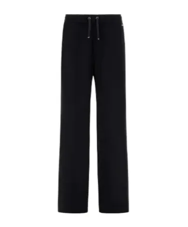 Drawstring Straight Leg Trousers