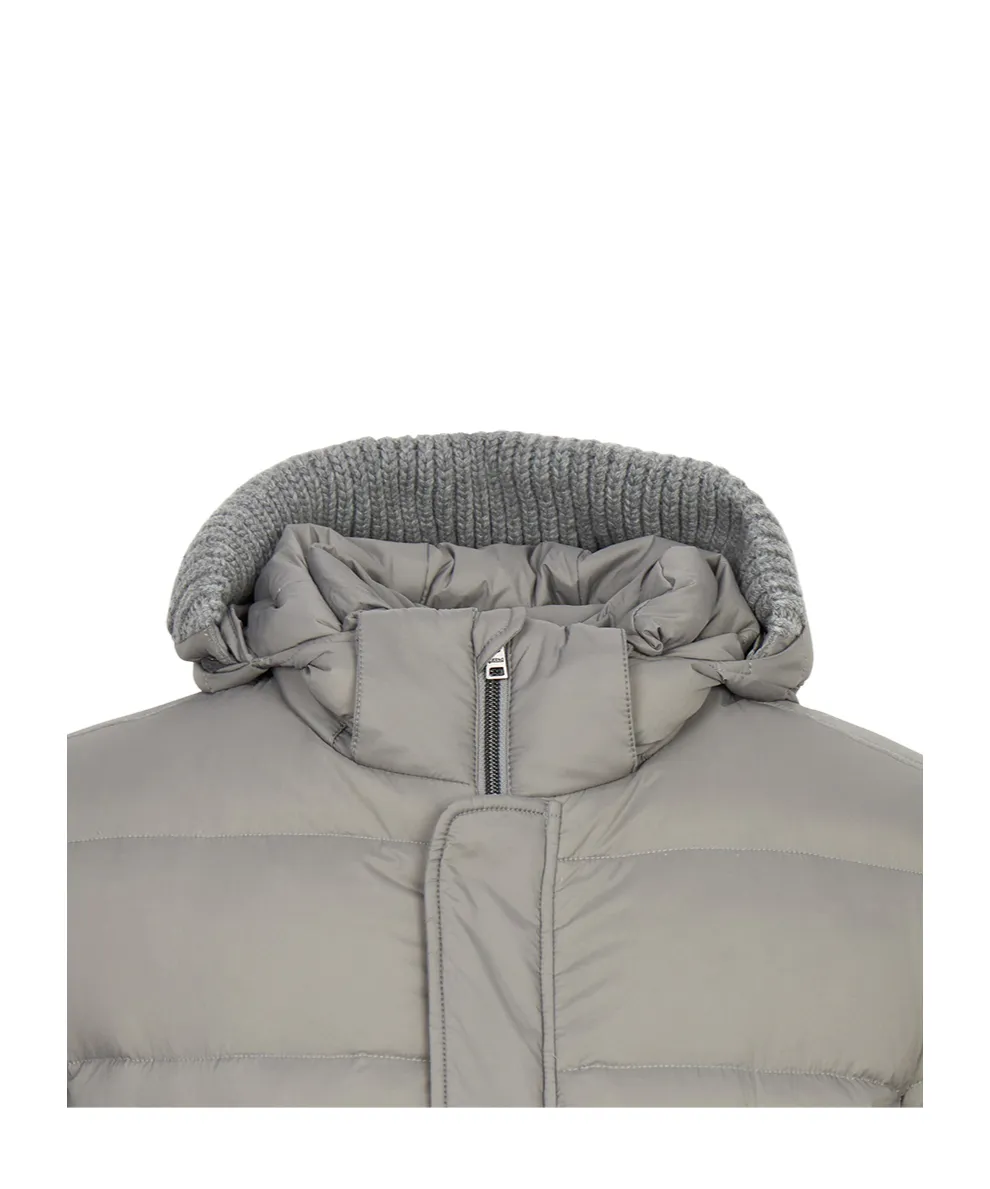 Quilted Hooded Puffer Coat
