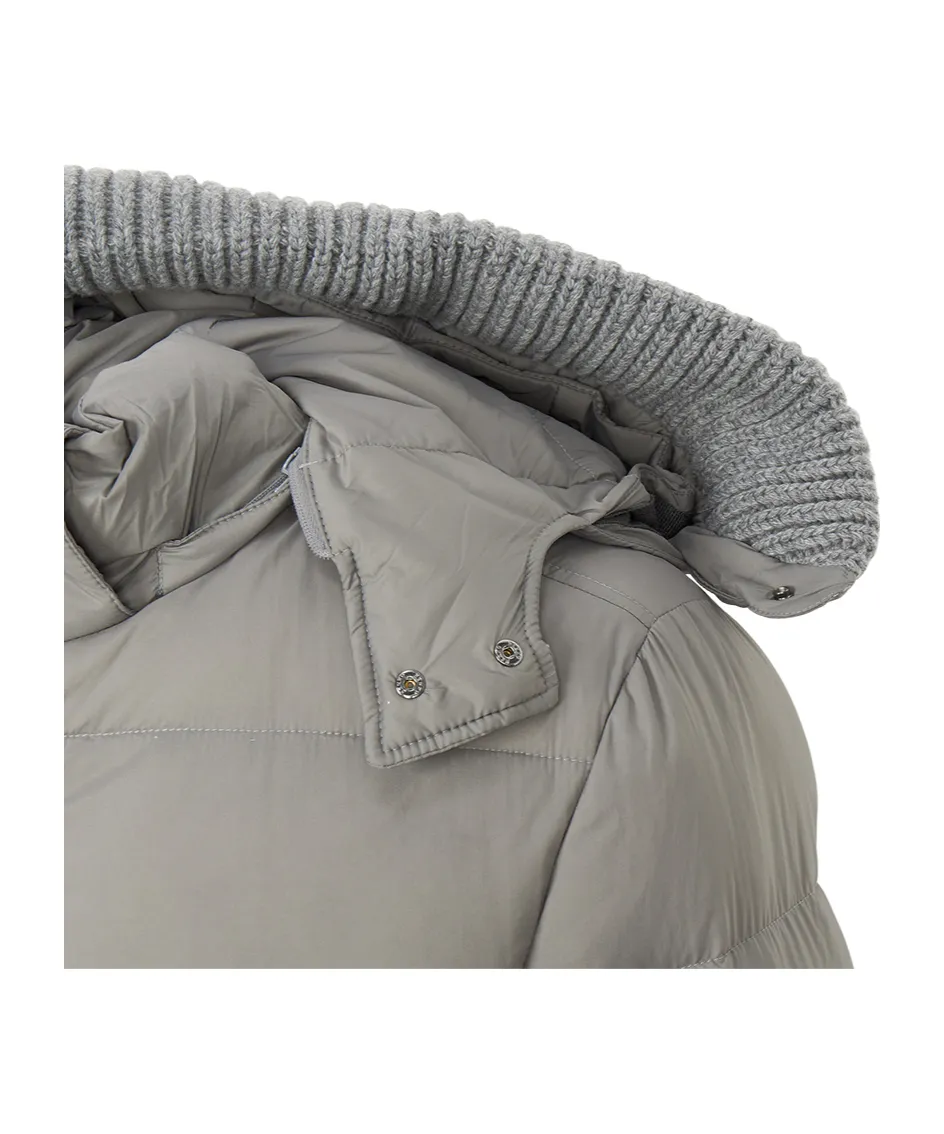 Quilted Hooded Puffer Coat