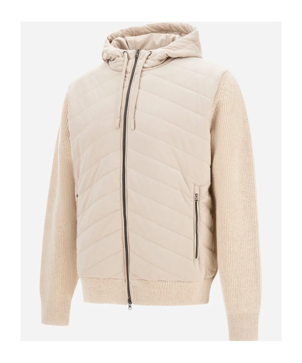 Quilted Hooded Jacket