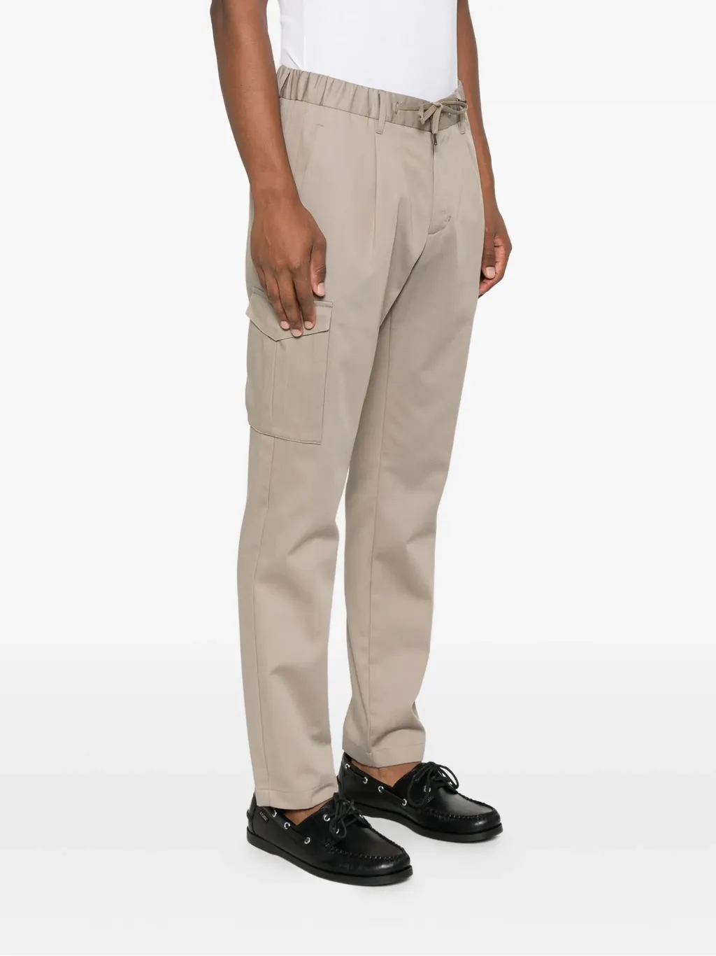 Drawstring Cargo Trousers