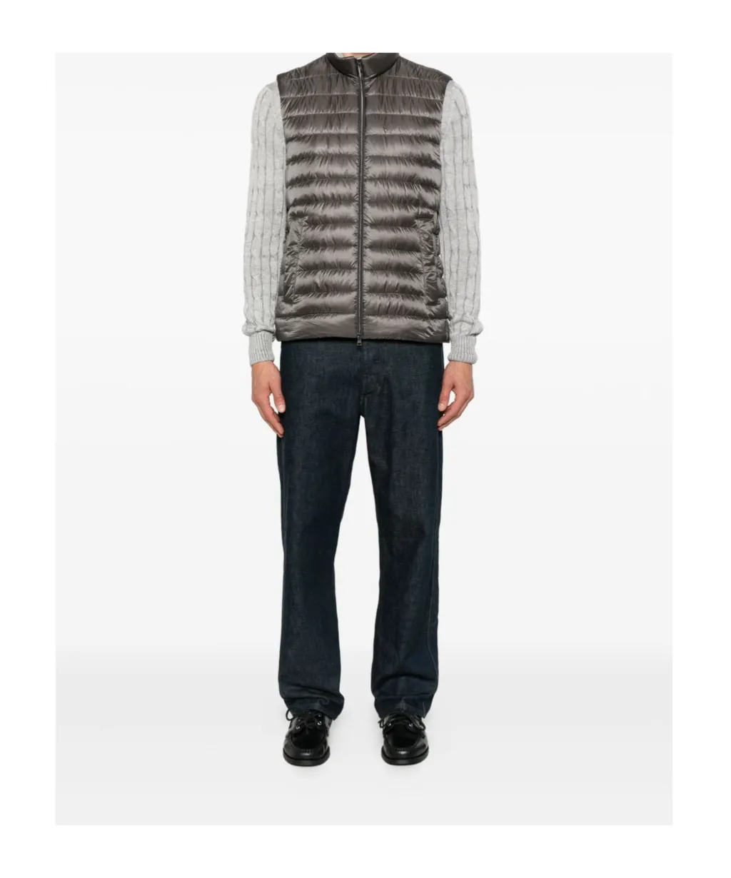 Quilted Sleeveless Vest