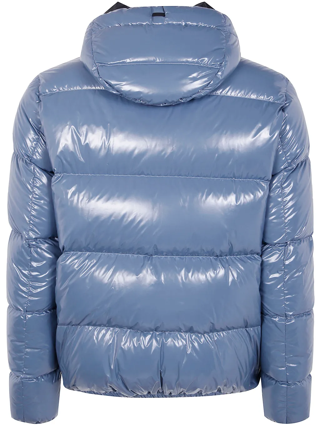 Zip-Up Hooded Down Jacket