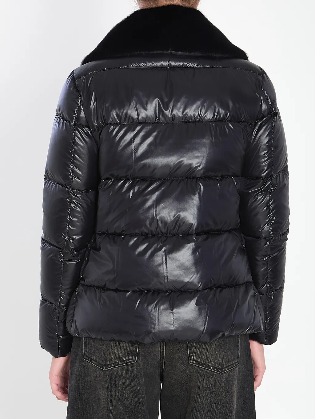 Lapel Down Jacket