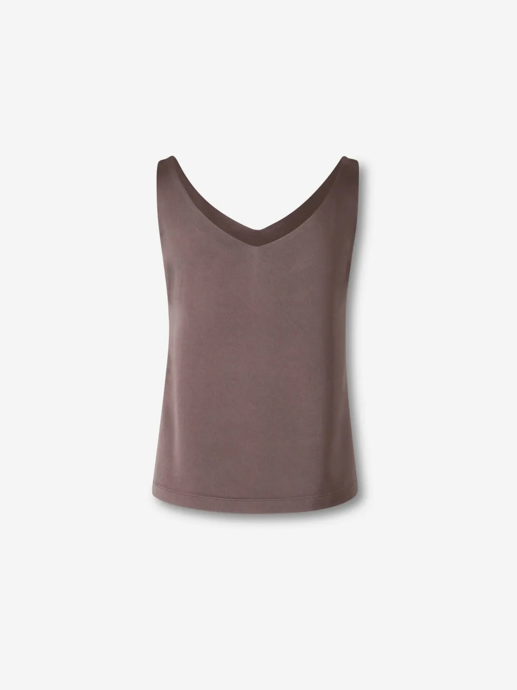 V-Neck Silk Top
