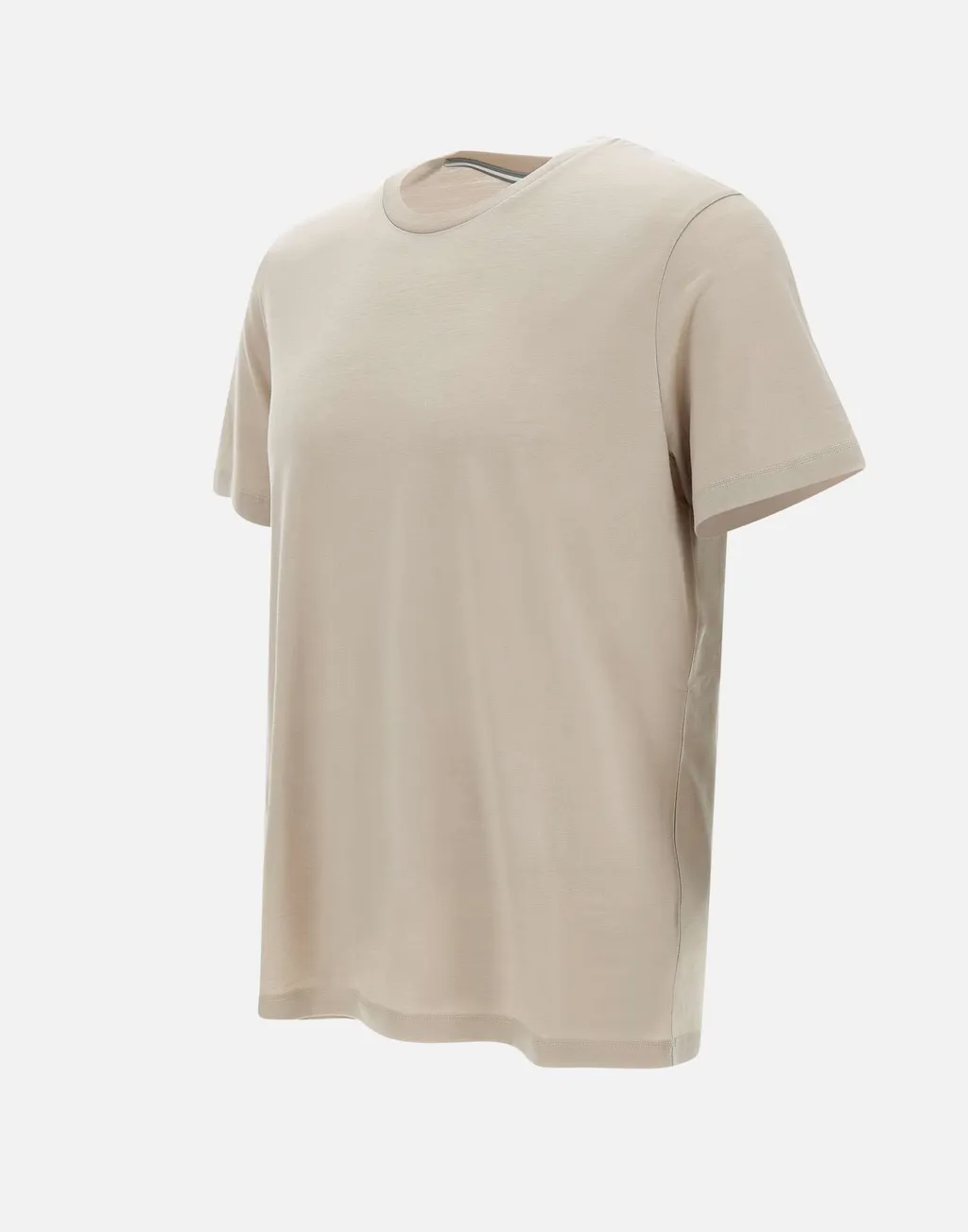 Short-Sleeved Crewneck Knitted T-Shirt