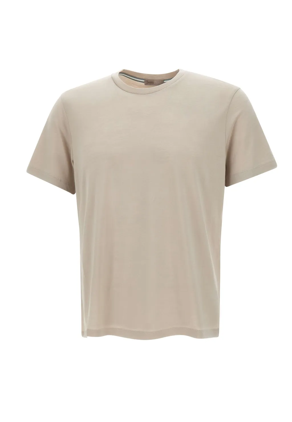 Short-Sleeved Crewneck Knitted T-Shirt