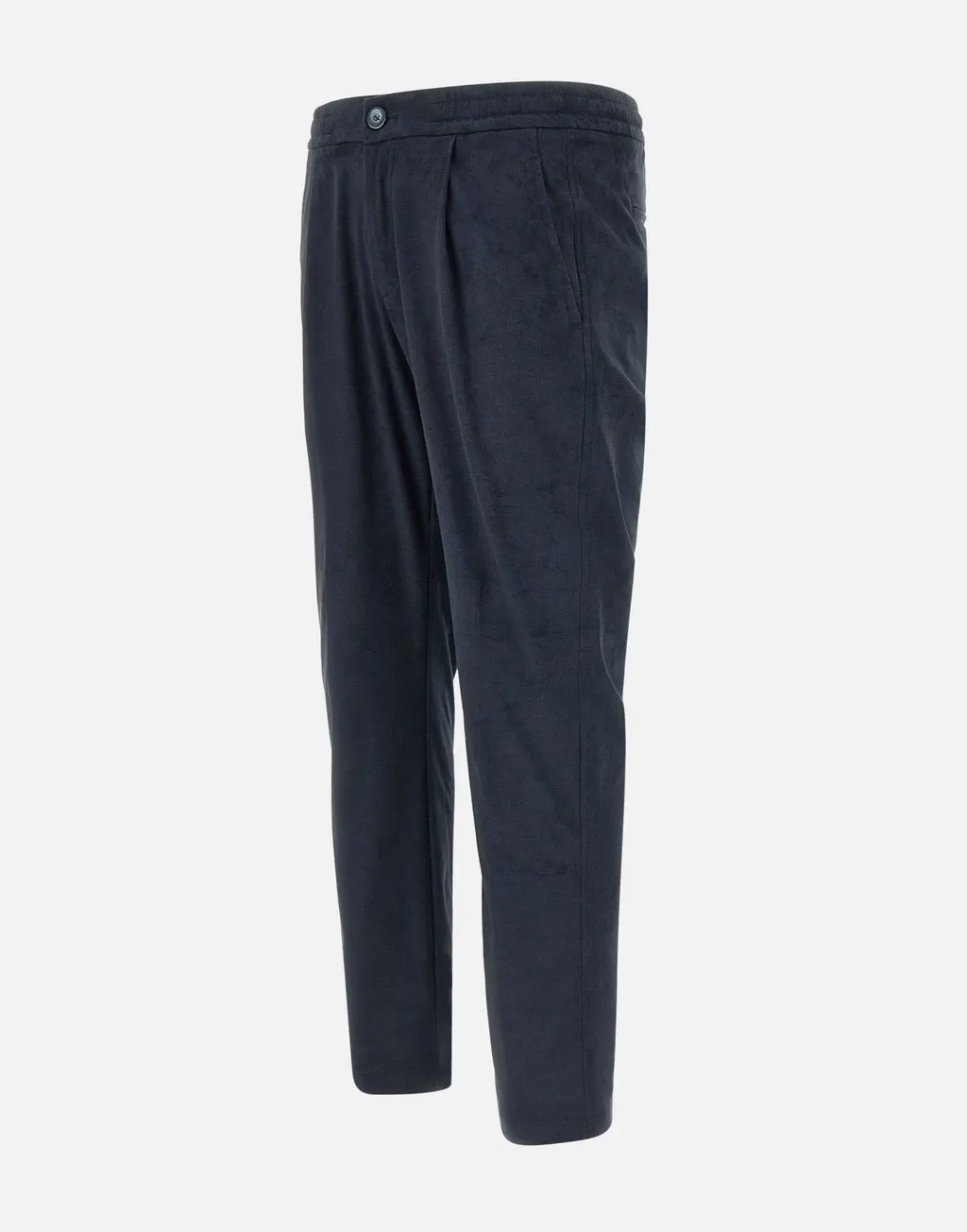 Pleated Elastic Waist Trousers