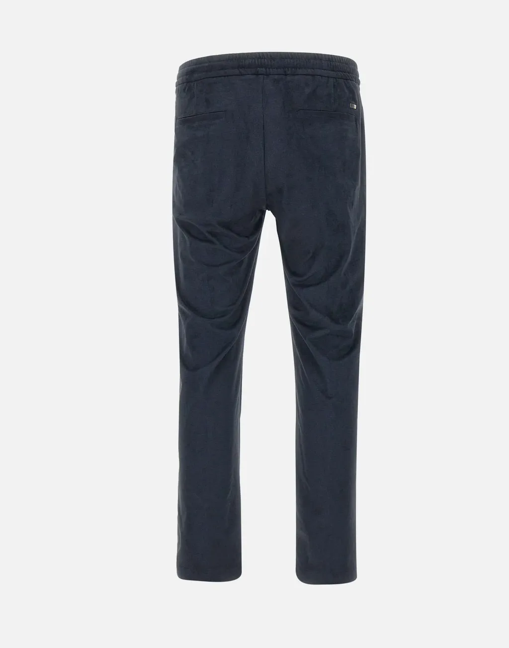 Pleated Elastic Waist Trousers
