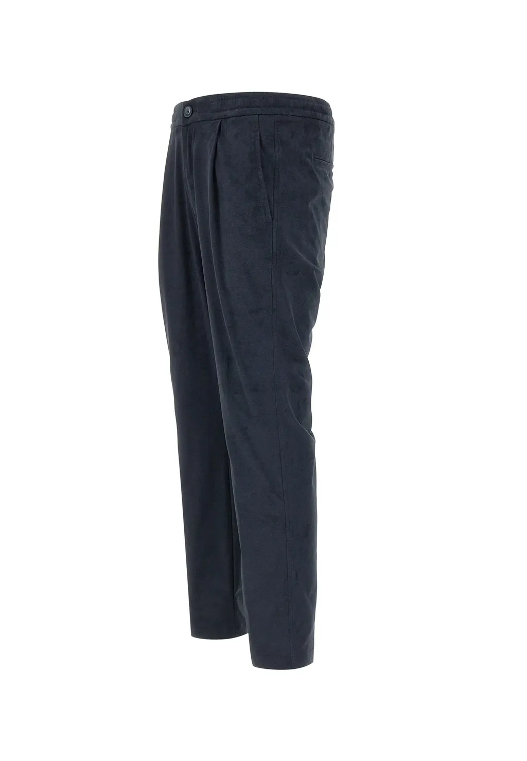 Pleated Elastic Waist Trousers