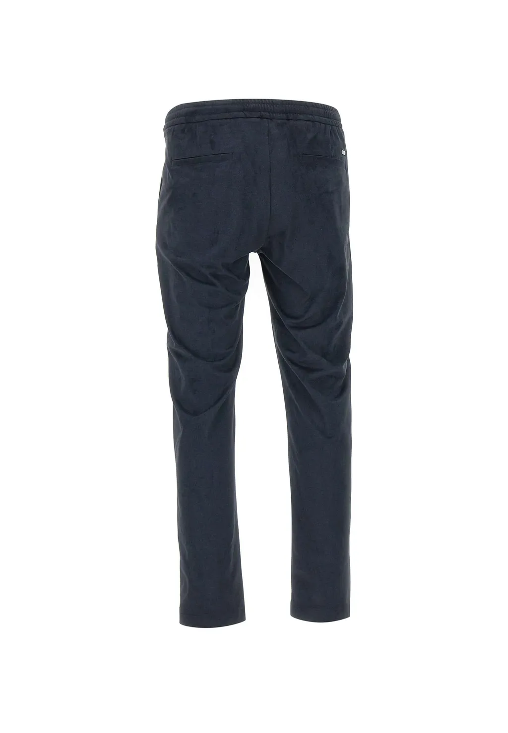 Pleated Elastic Waist Trousers
