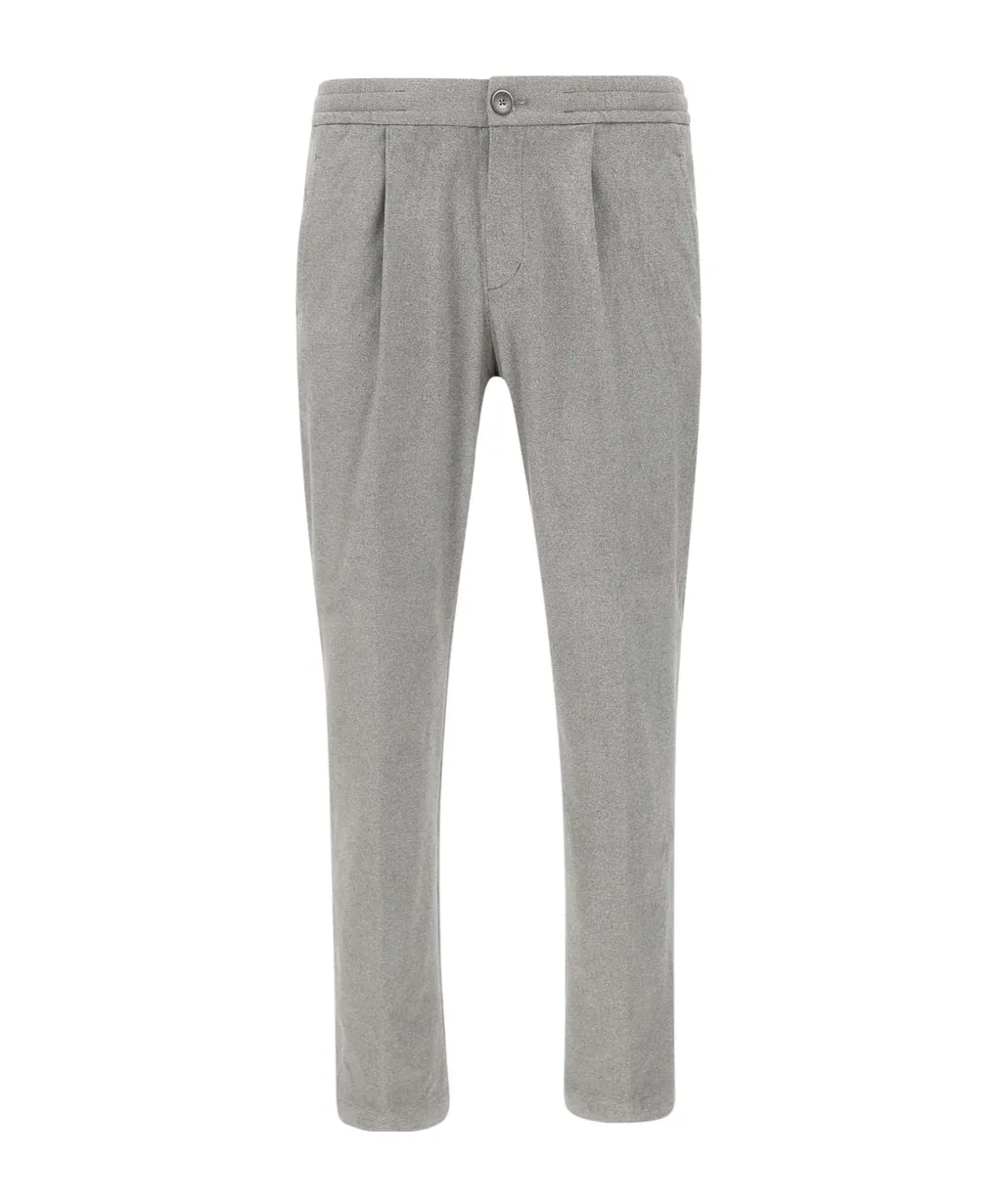Pleated-Detail Trousers