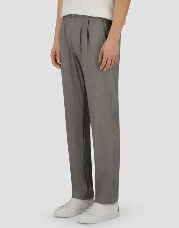 Pleated-Detail Trousers