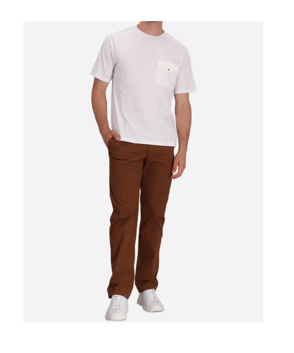 Chest-Pocket Cotton T-Shirt