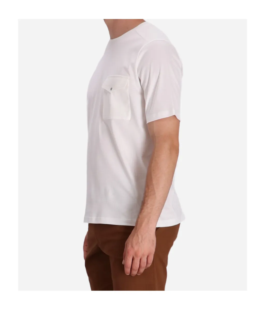 Chest-Pocket Cotton T-Shirt