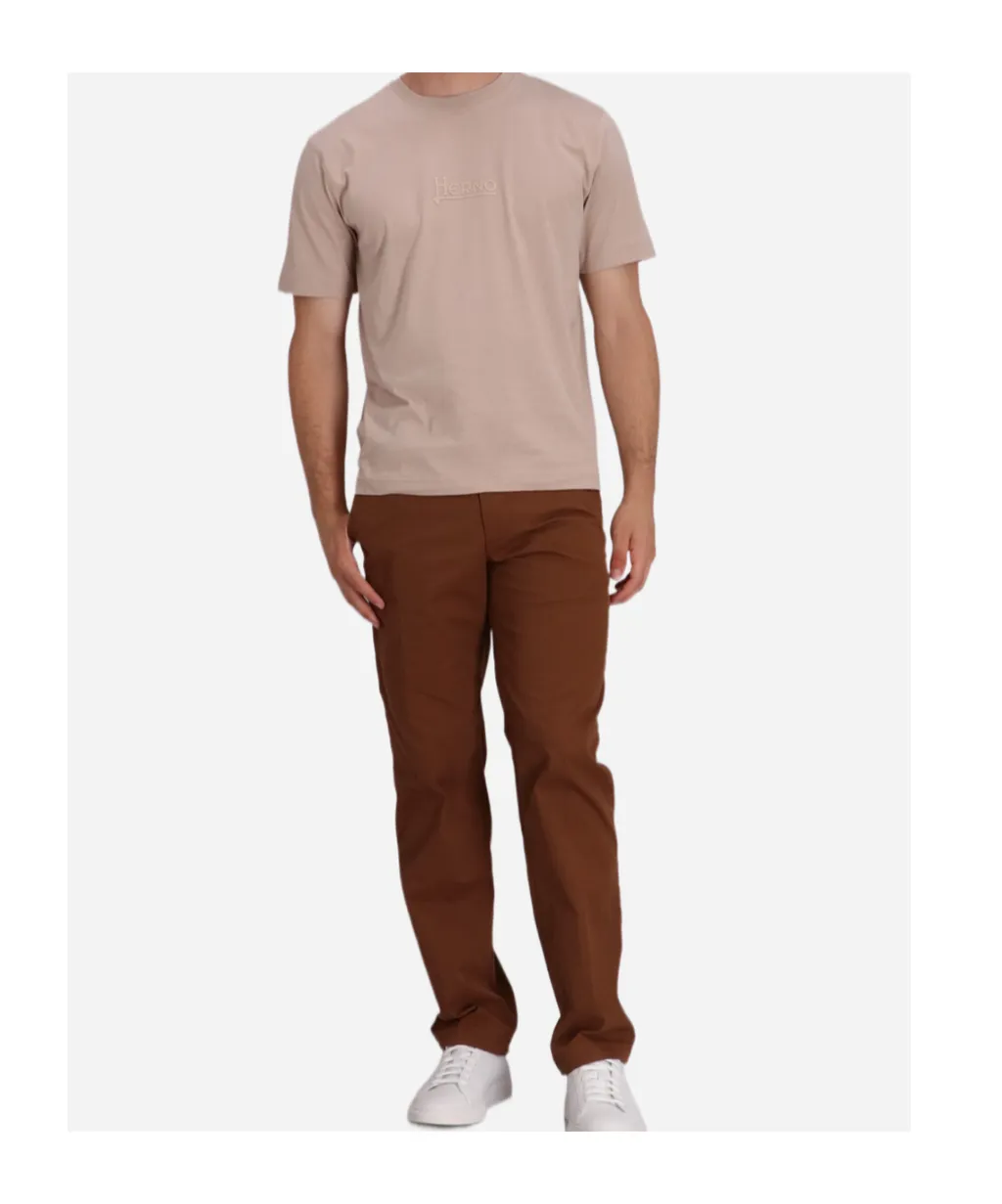 Embroidered Cotton T-Shirt