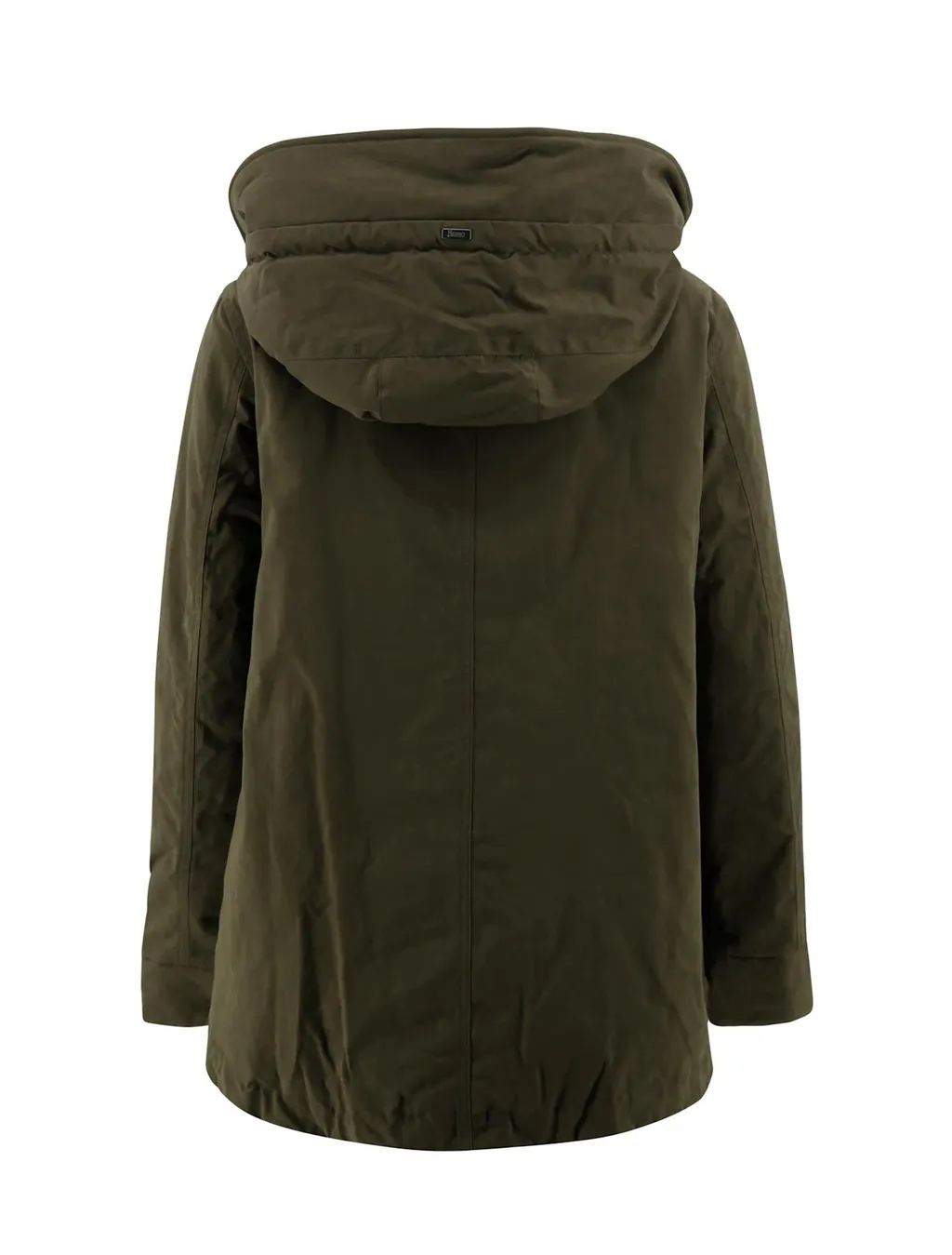 Hooded Drawstring Parka