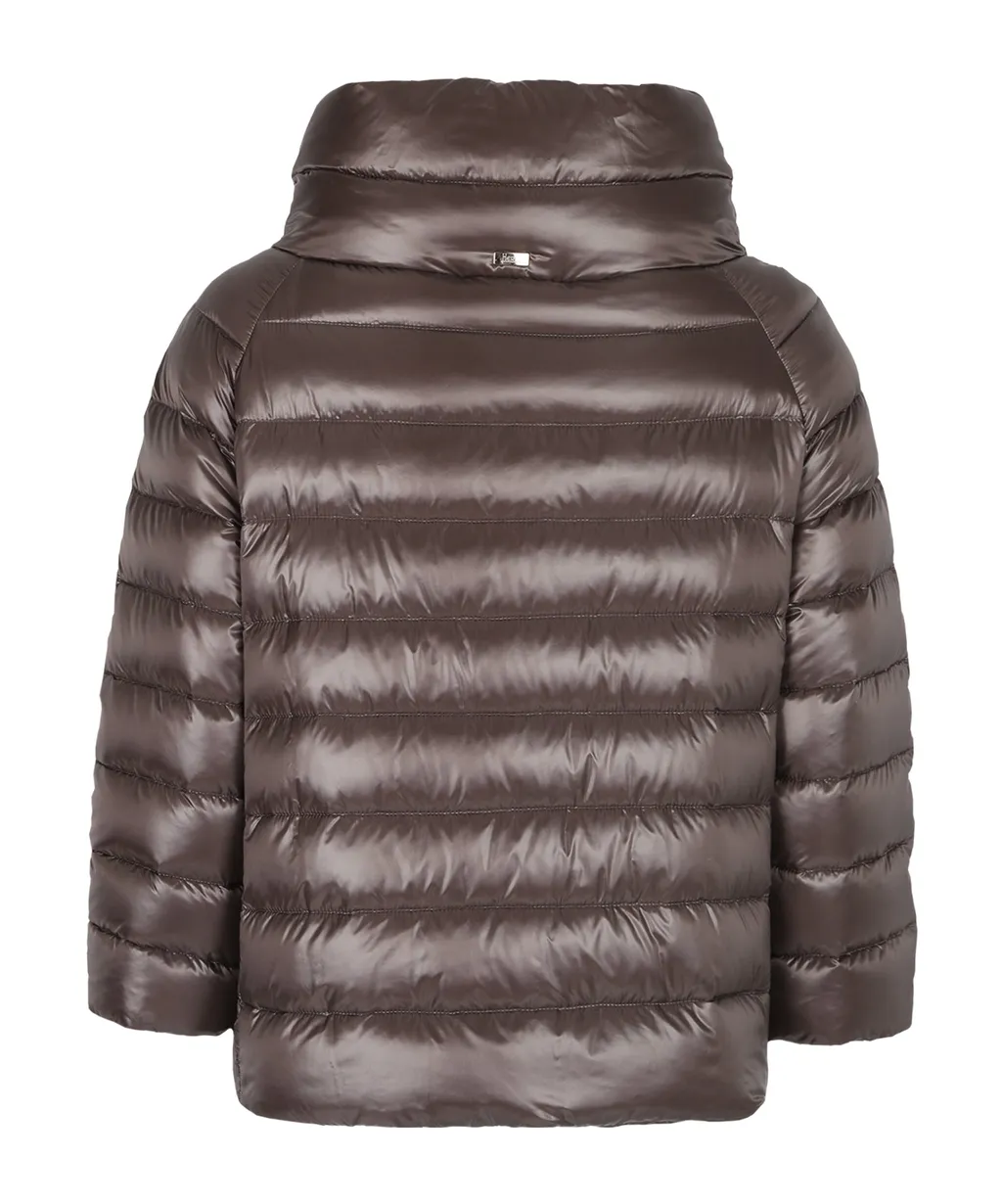 Funnel-Neck Down Jacket