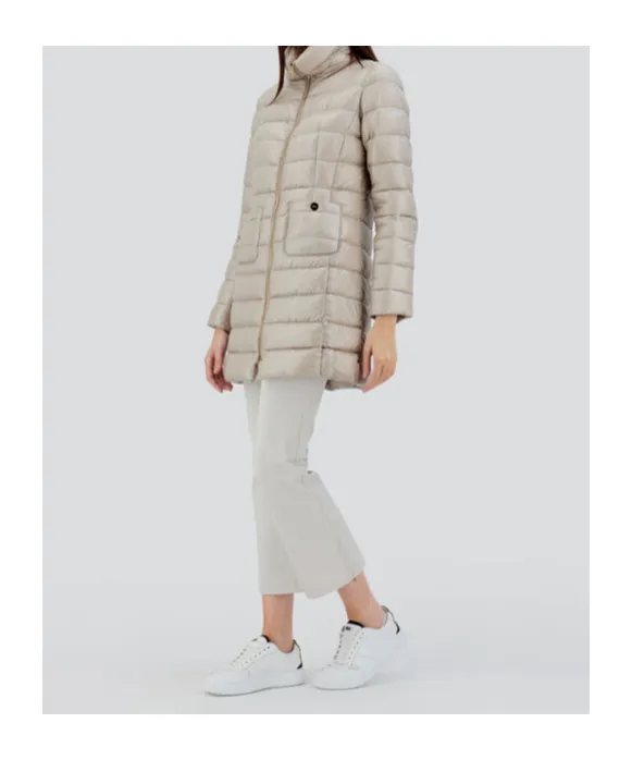 Long-Sleeved Down Jacket