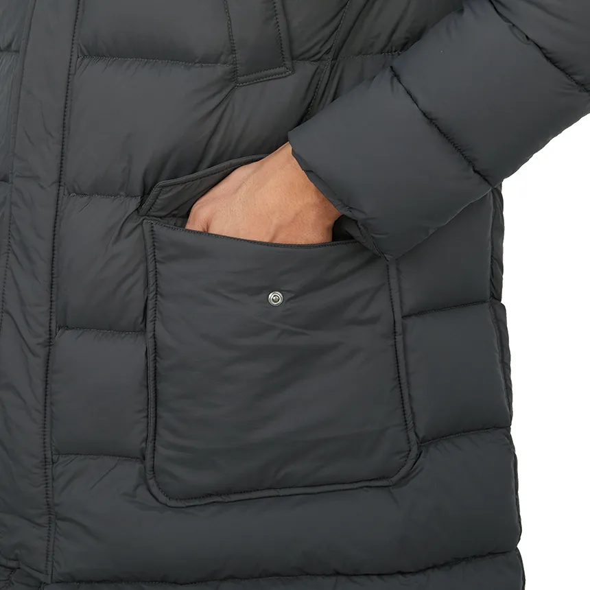 Quilted Hooded Puffer Coat