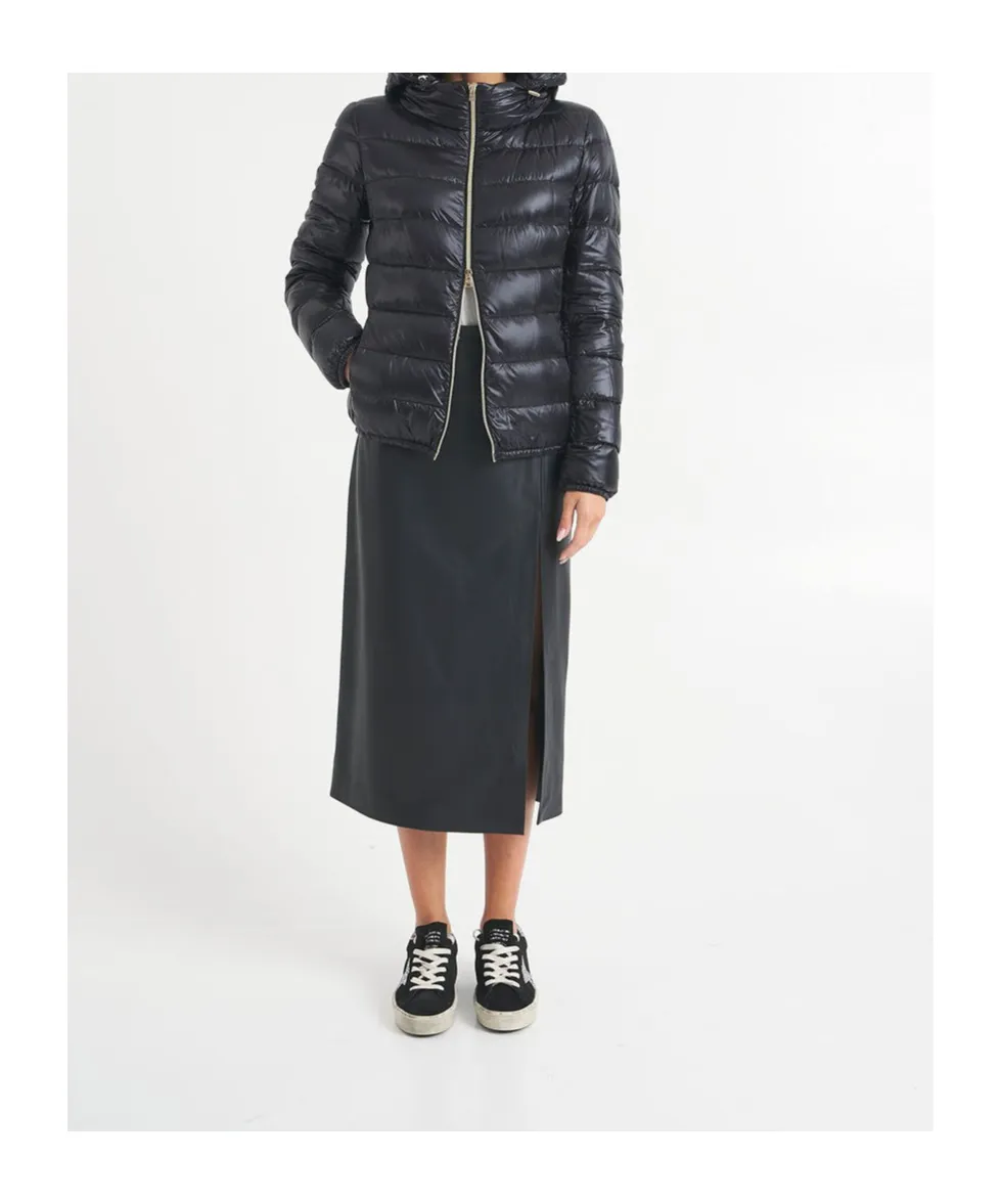Long-Sleeved Down Jacket