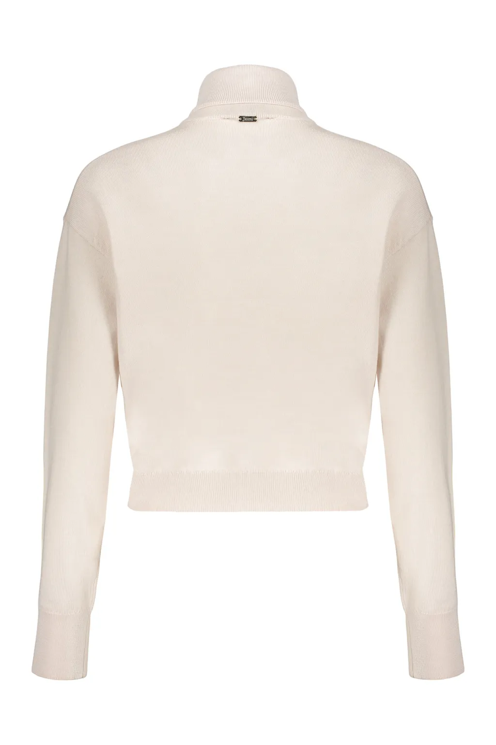 High-Neck Long-Sleeve Sweater