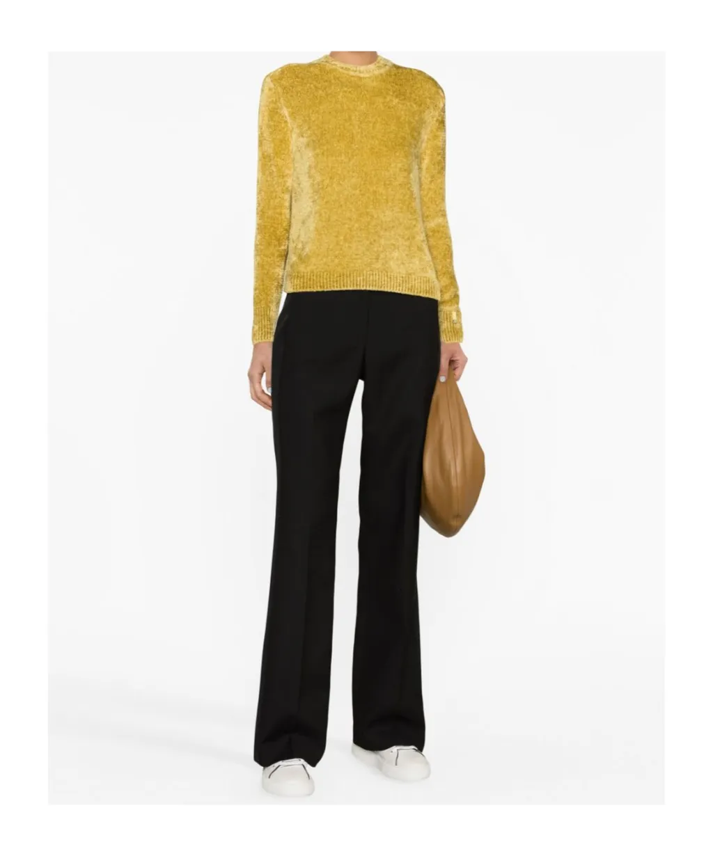 Long-Sleeve Chenille Jumper