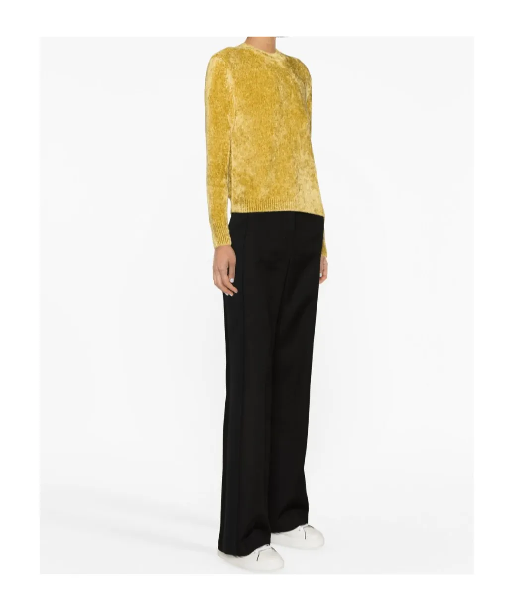 Long-Sleeve Chenille Jumper