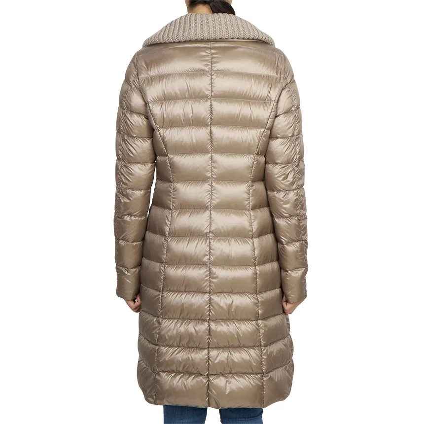 Logo Quilted Down Jacket