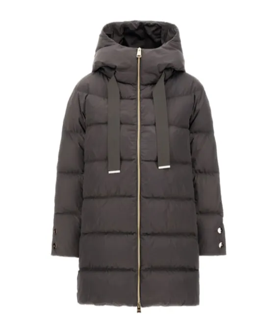 Drawstring Hood Down Jacket