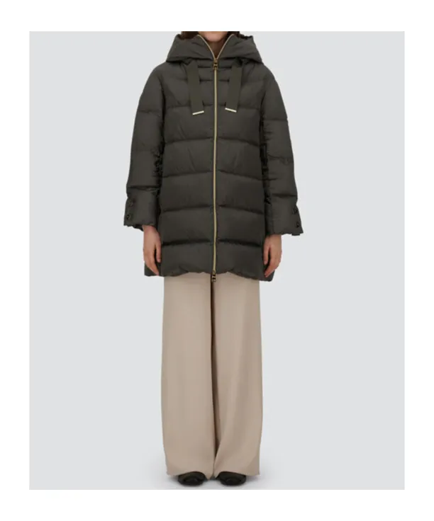 Drawstring Hood Down Jacket