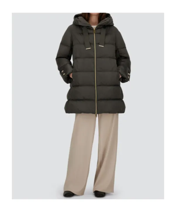 Drawstring Hood Down Jacket