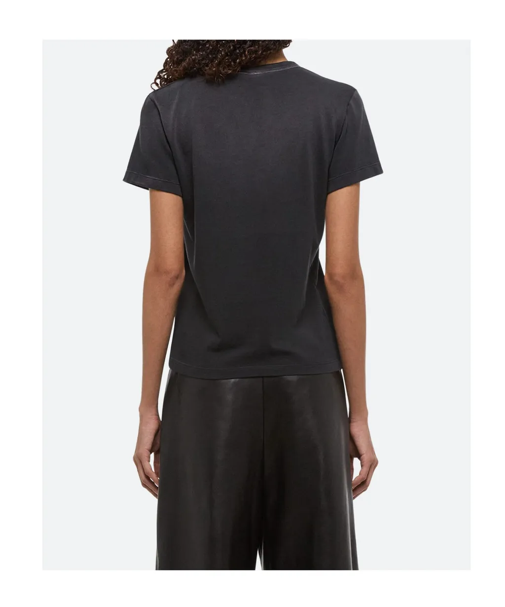 Garment-Dyed Slim T-Shirt