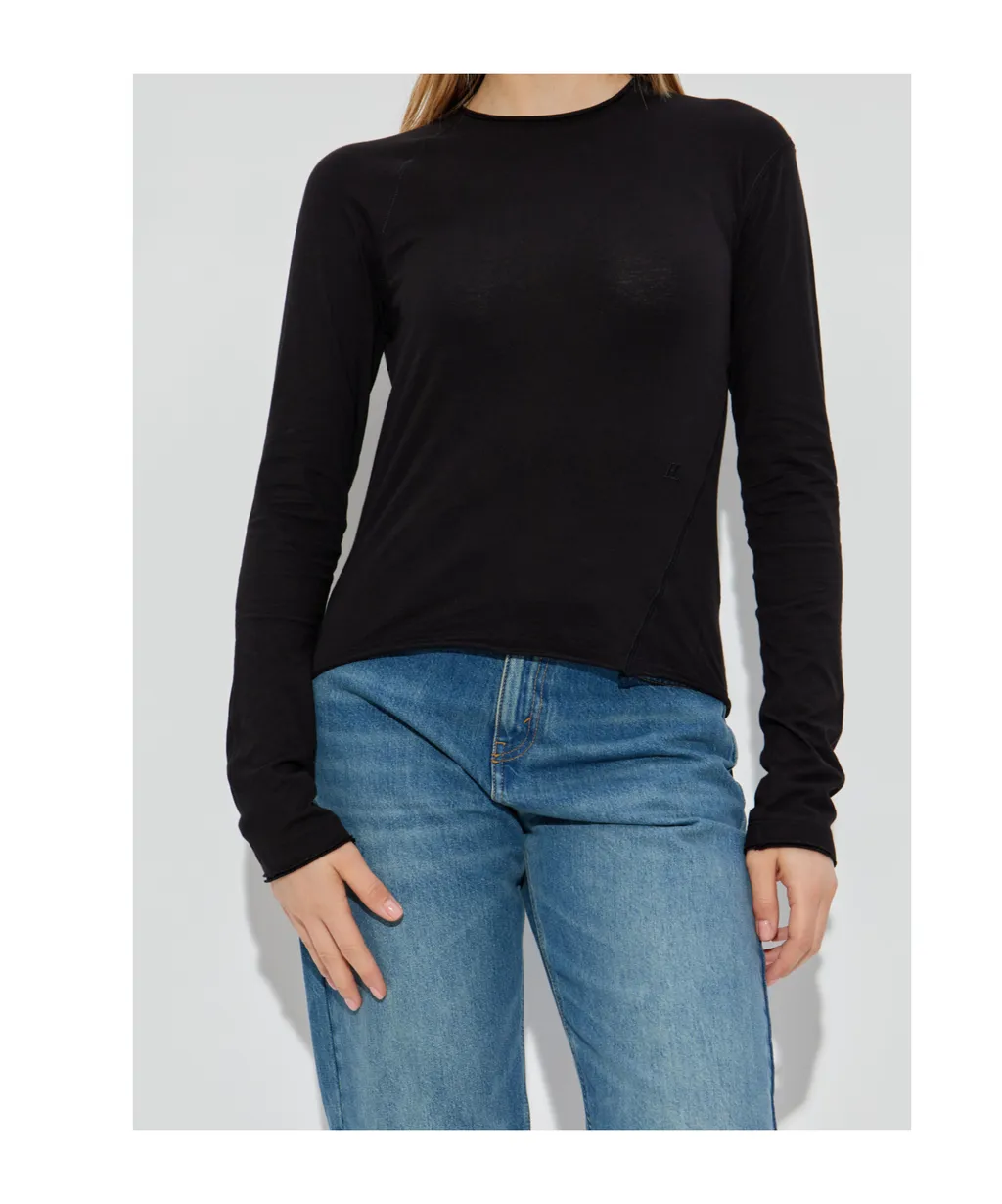 Twisted Long-Sleeved T-Shirt