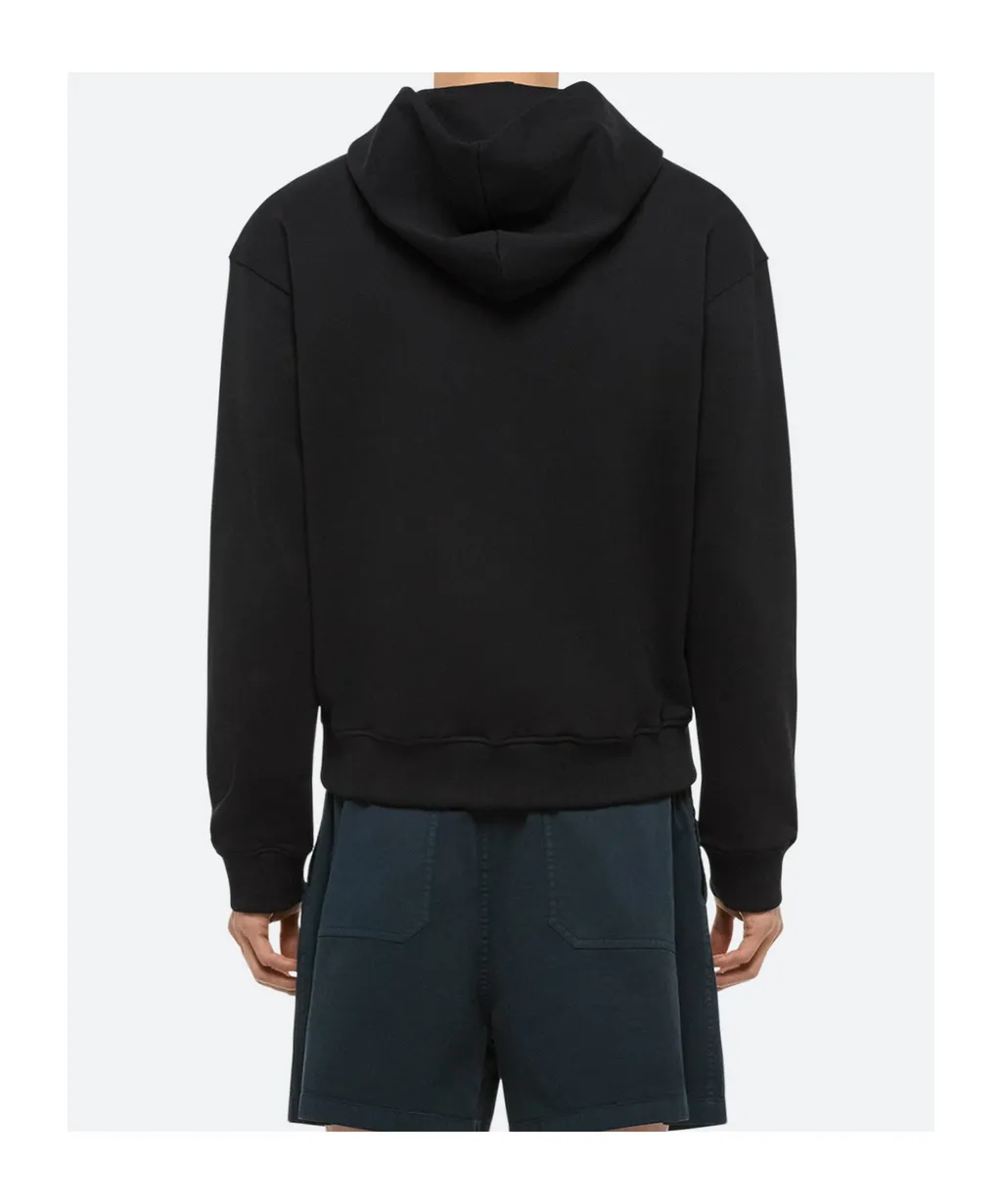 Logo Embossed Hoodie