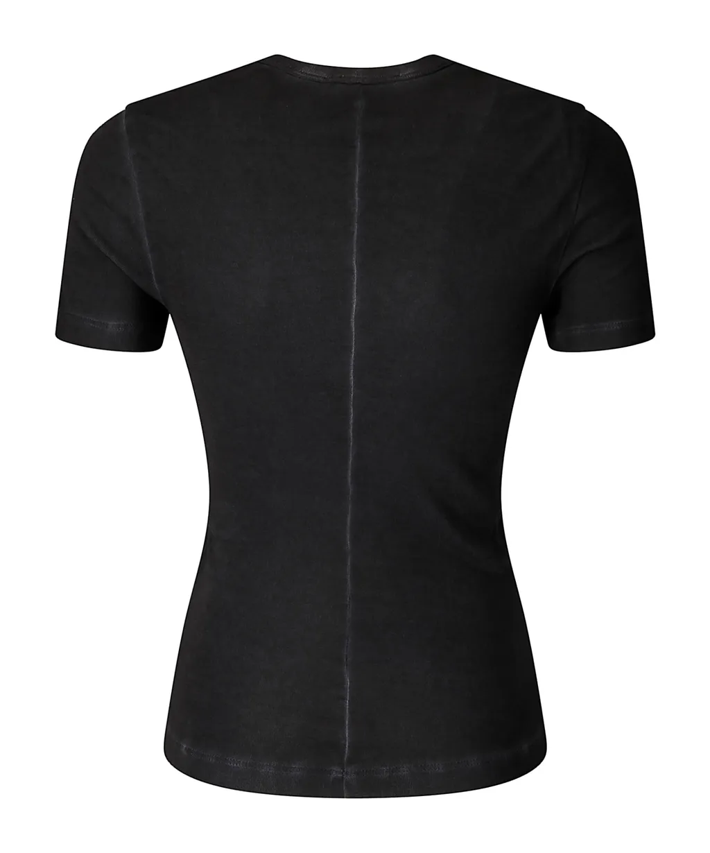 Garment-Dyed Shrunken T-Shirt