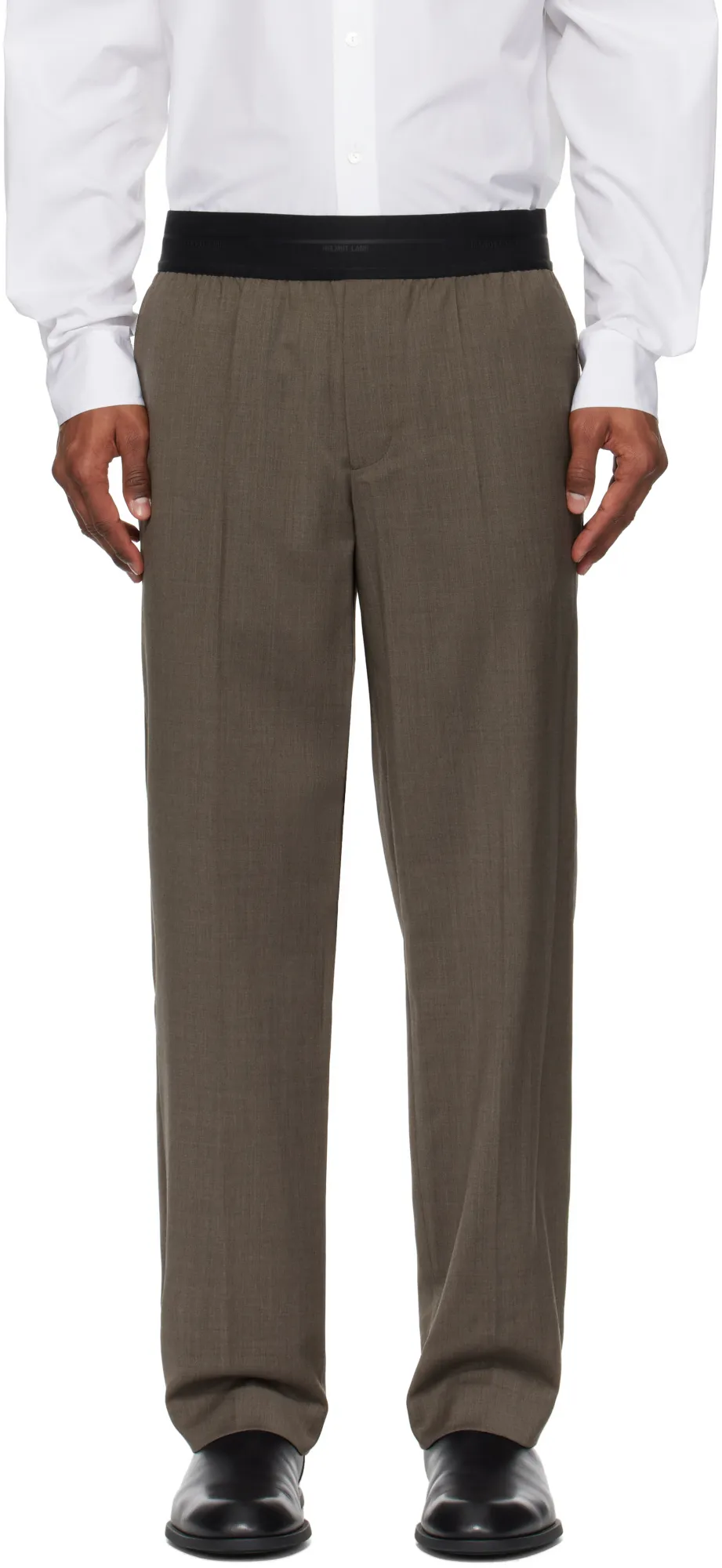Tapered Pull-On Trousers