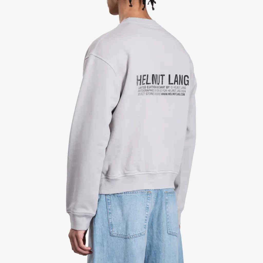 Graphic Crew Neck Sweater