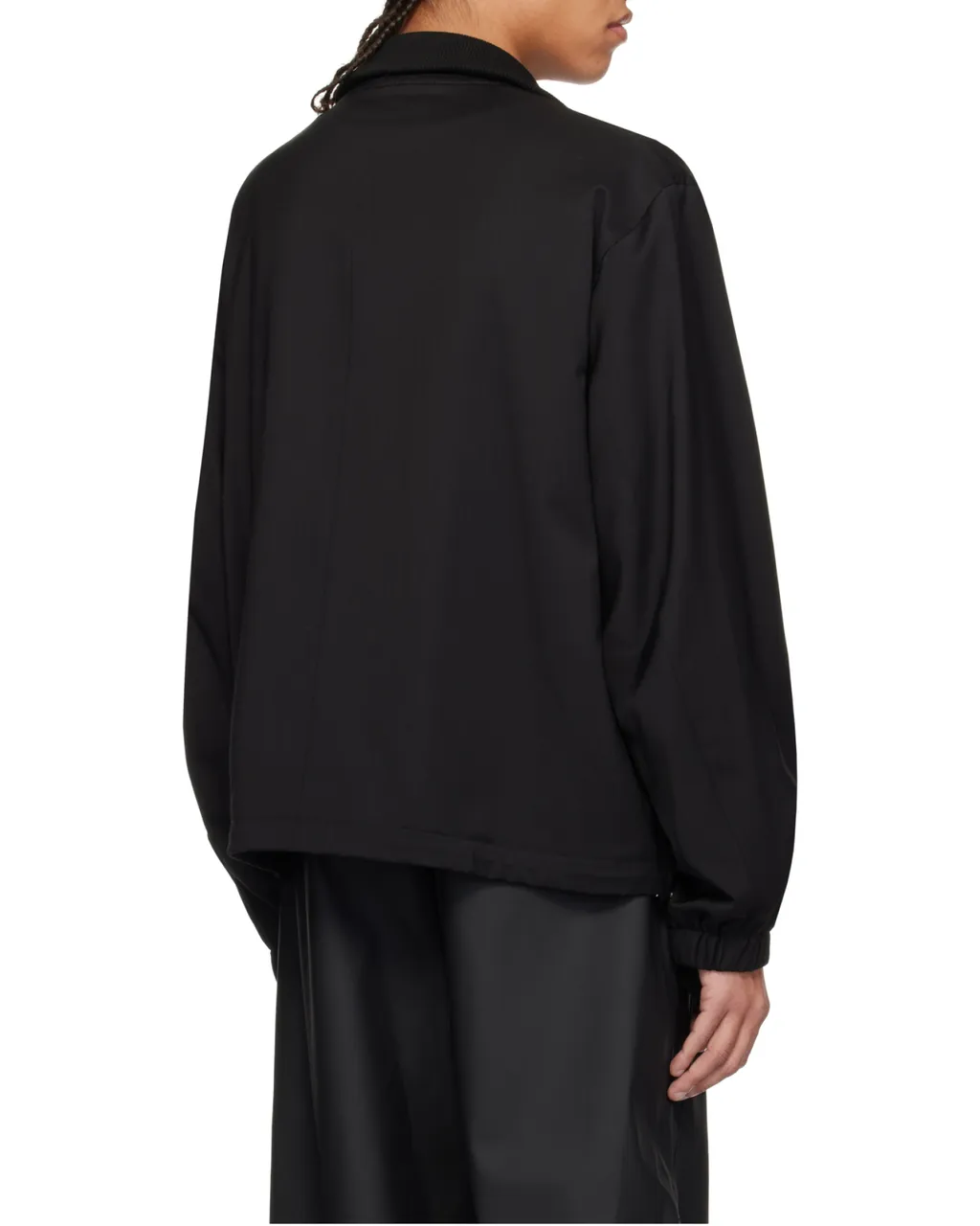 High-Neck Zipped Jacket