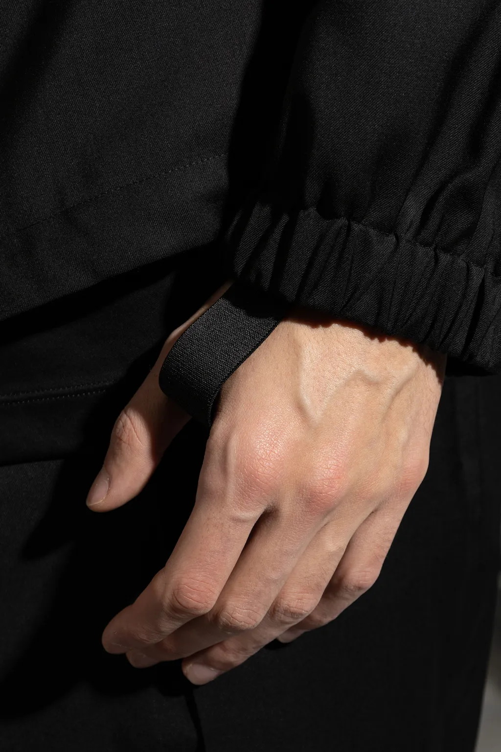 High-Neck Zipped Jacket