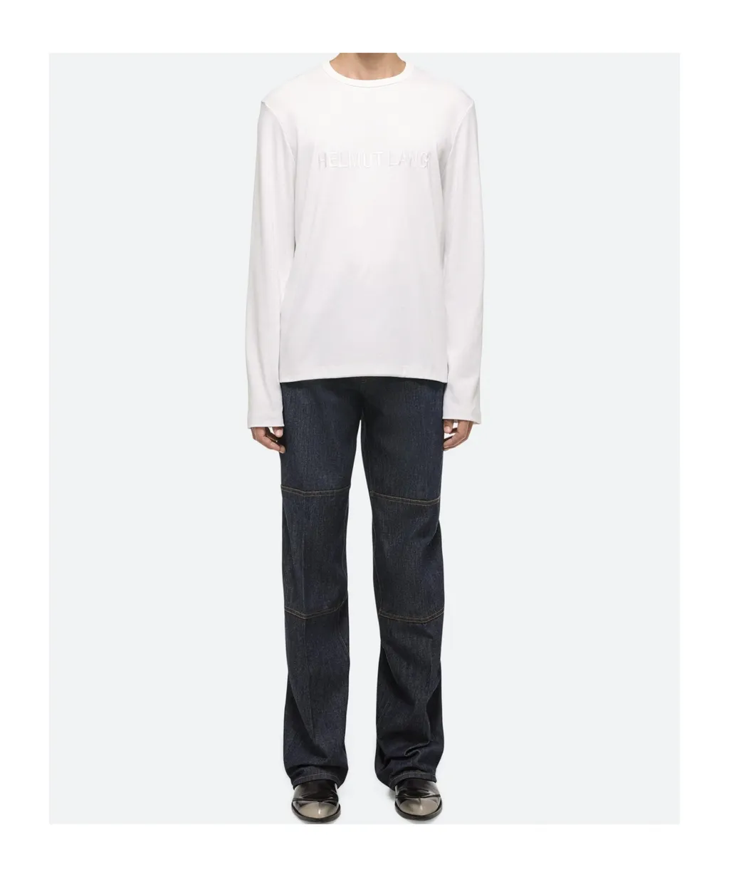 Logo-Embroidered Long-Sleeved T-Shirt