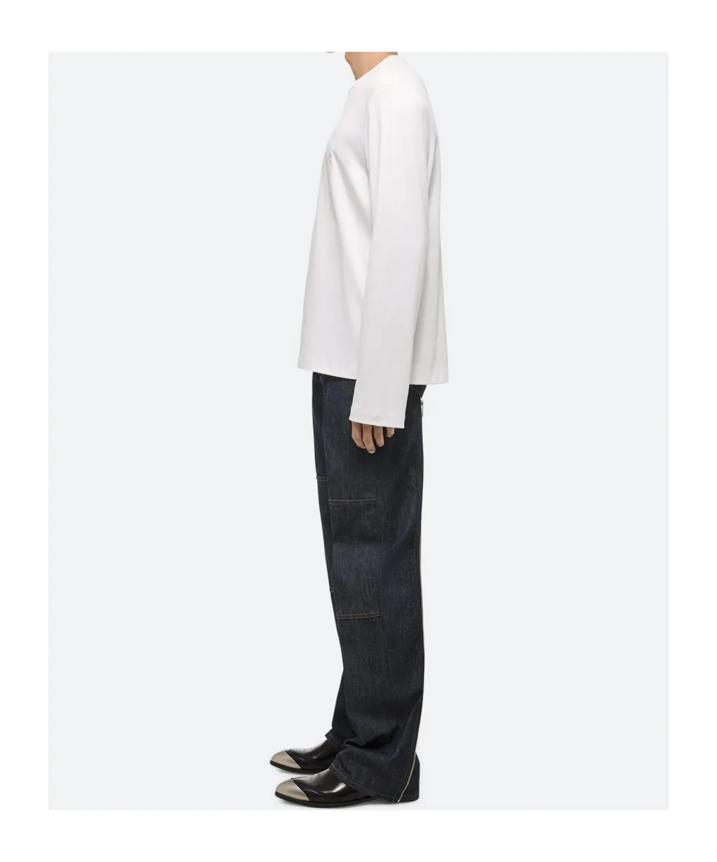 Logo-Embroidered Long-Sleeved T-Shirt