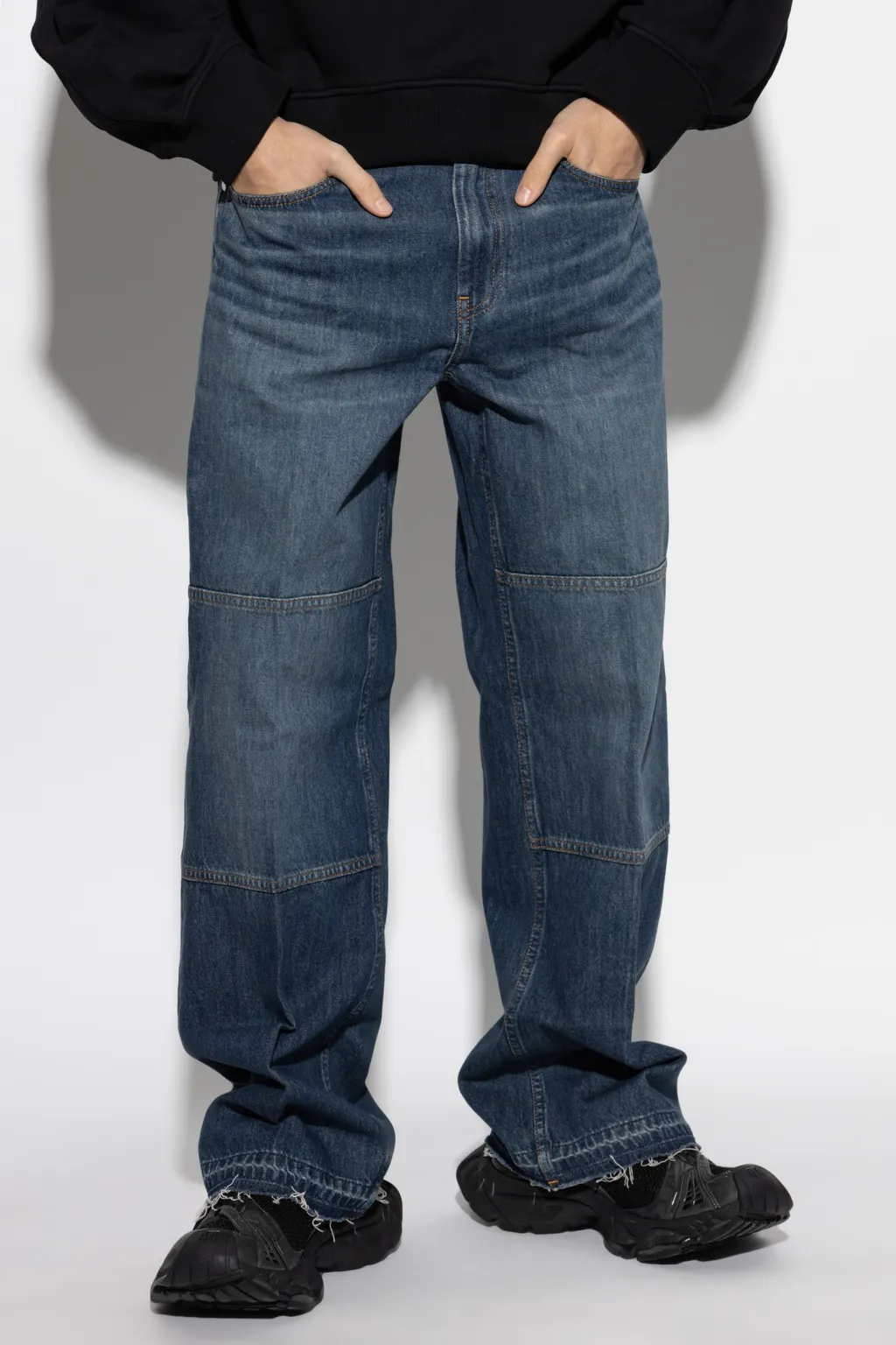 Vintage Effect Jeans