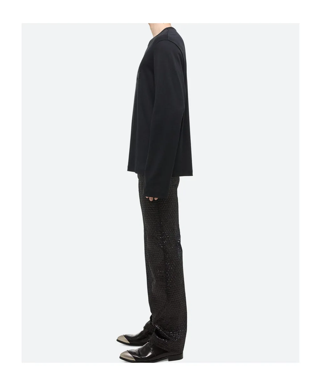 Logo-Embroidered Long-Sleeved T-Shirt