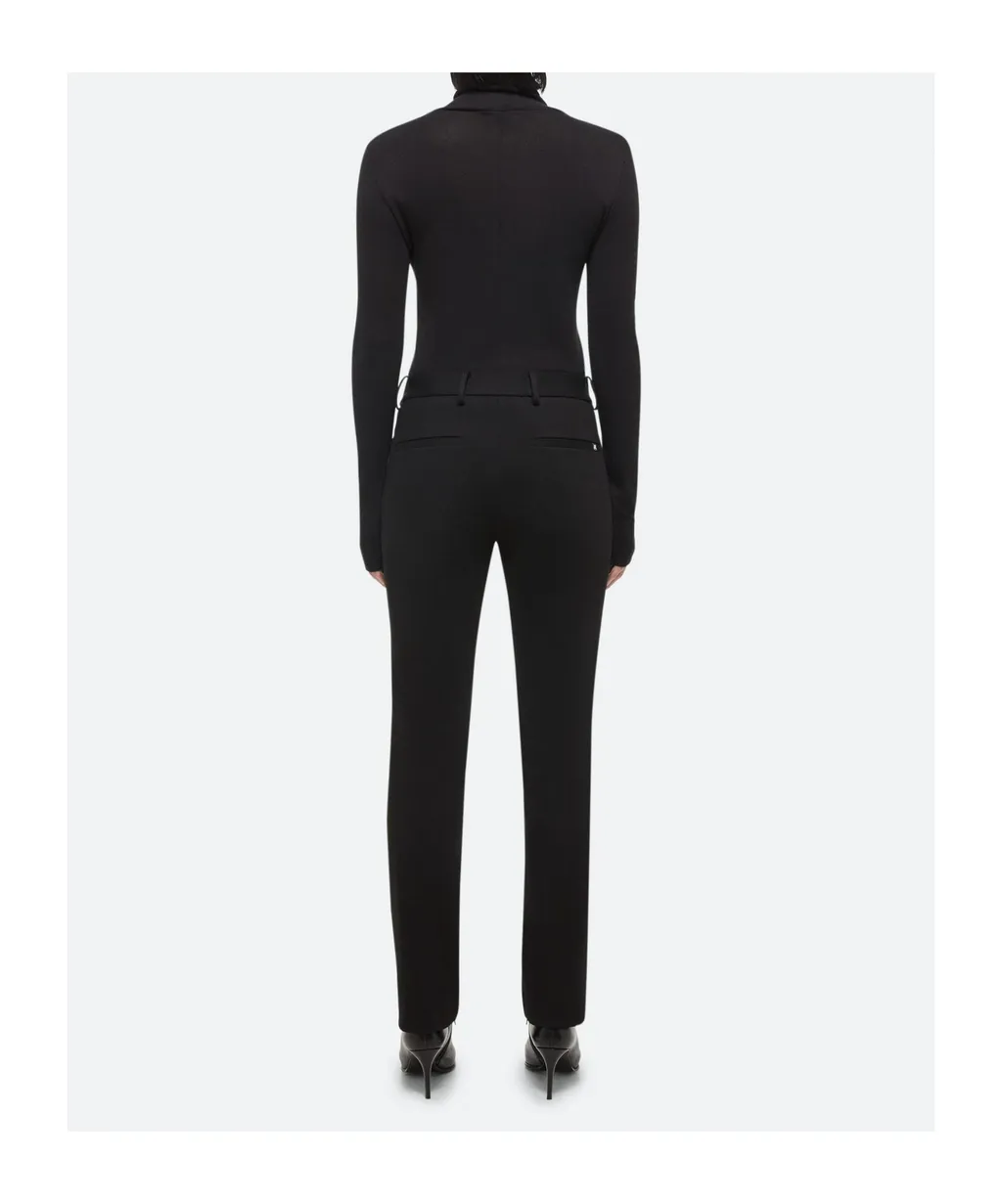 Panelled Slim-Fit Trousers