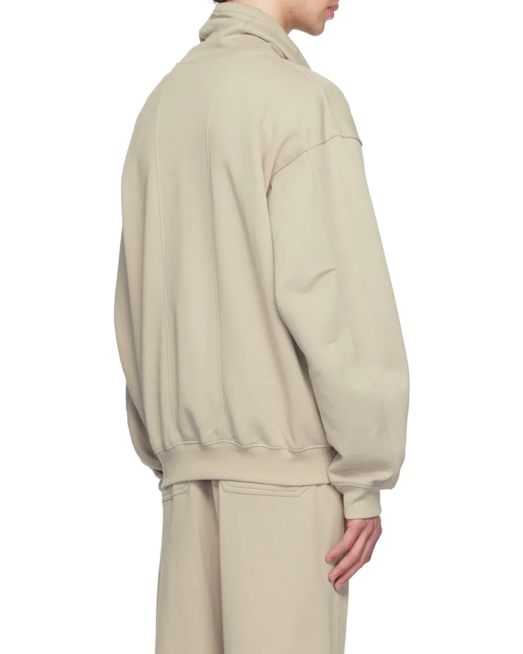 Funnel-Neck Sweatshirt