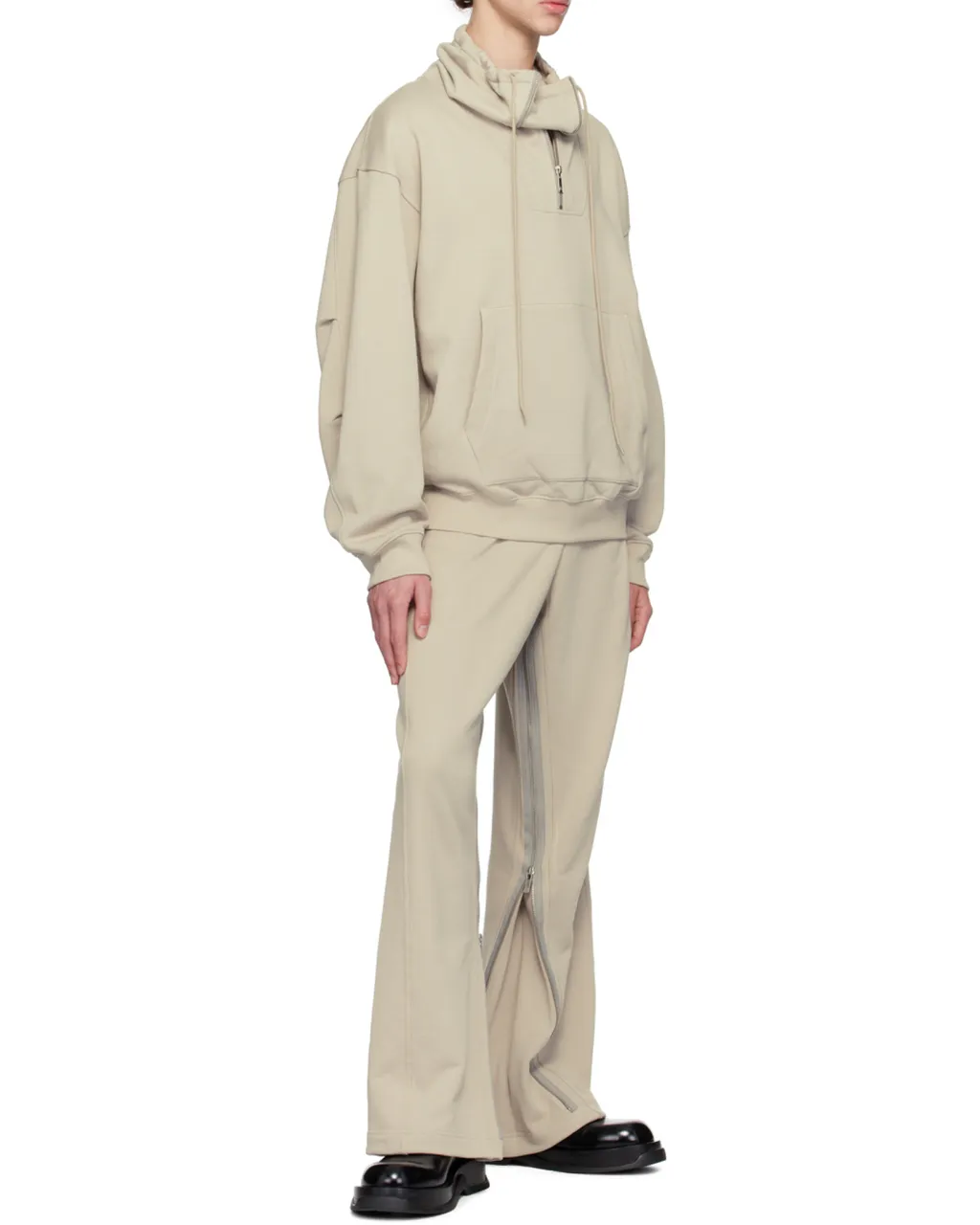 Funnel-Neck Sweatshirt