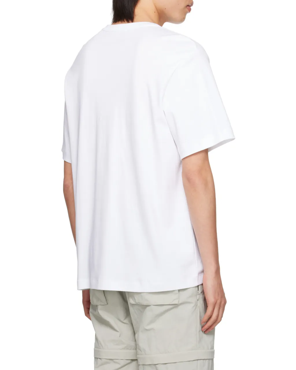 Logo Embroidered Crewneck T-Shirt