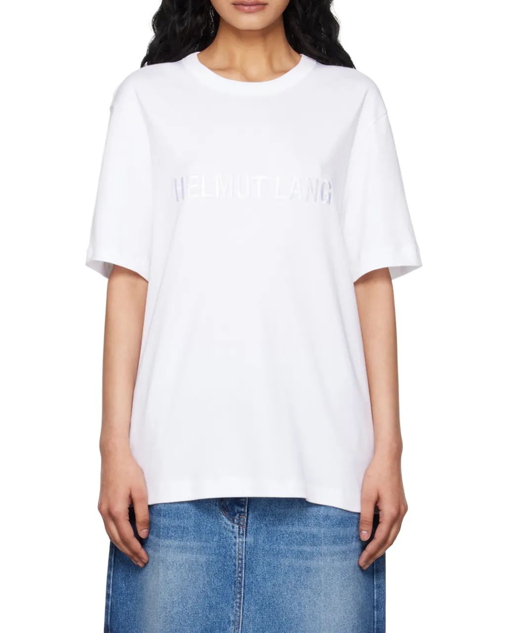 Logo Embroidered Crewneck T-Shirt